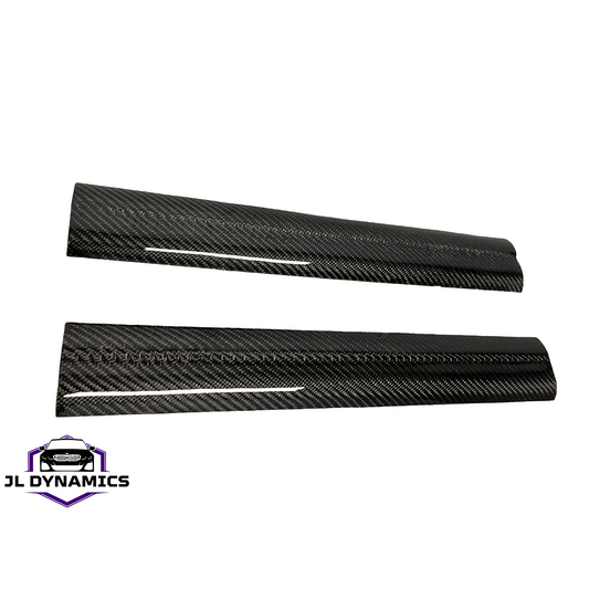 Bmw E90 Carbon Fiber Entrance Strips